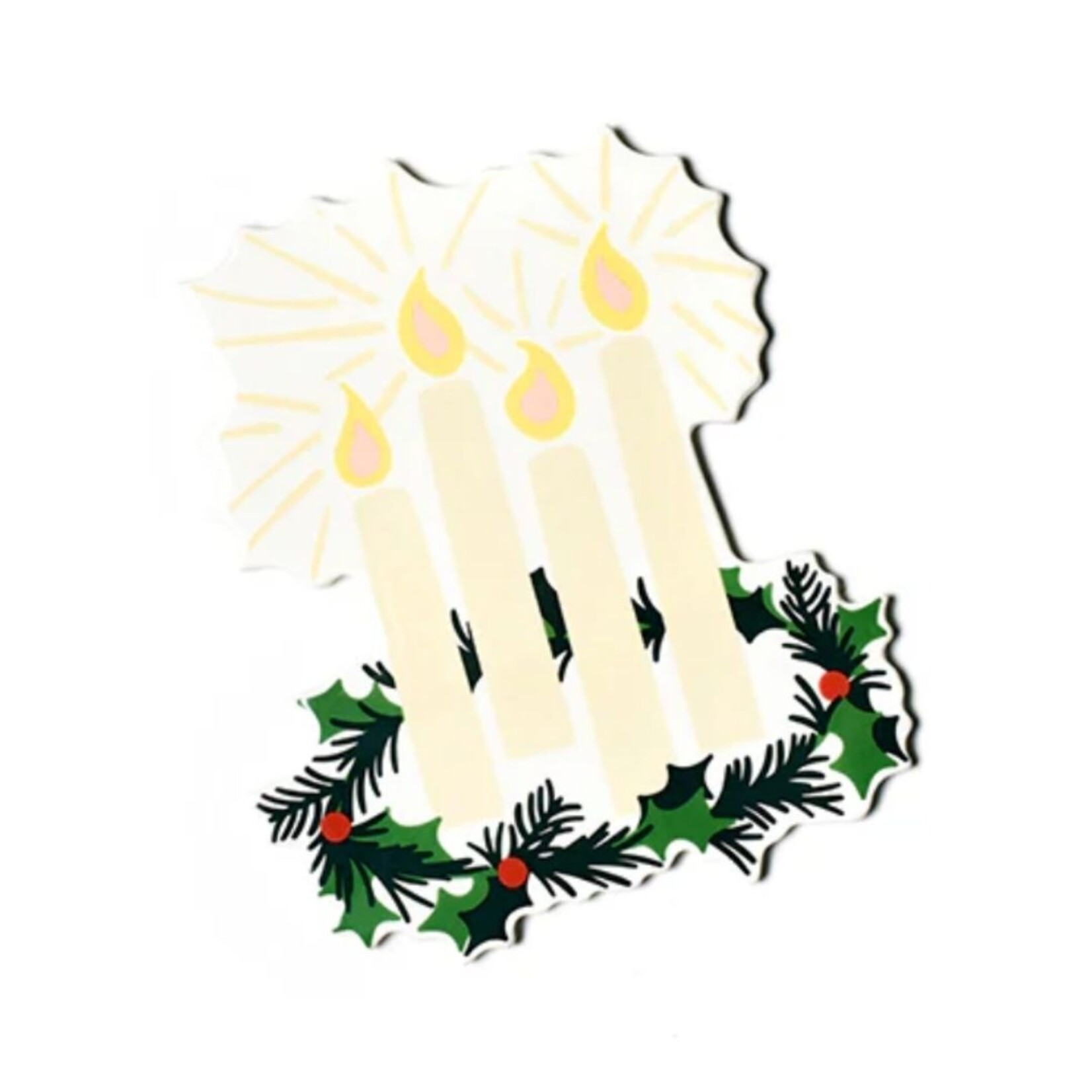 happy everything advent wreath mini attachment