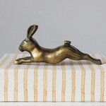 m. lynne designs antique brass rabbit