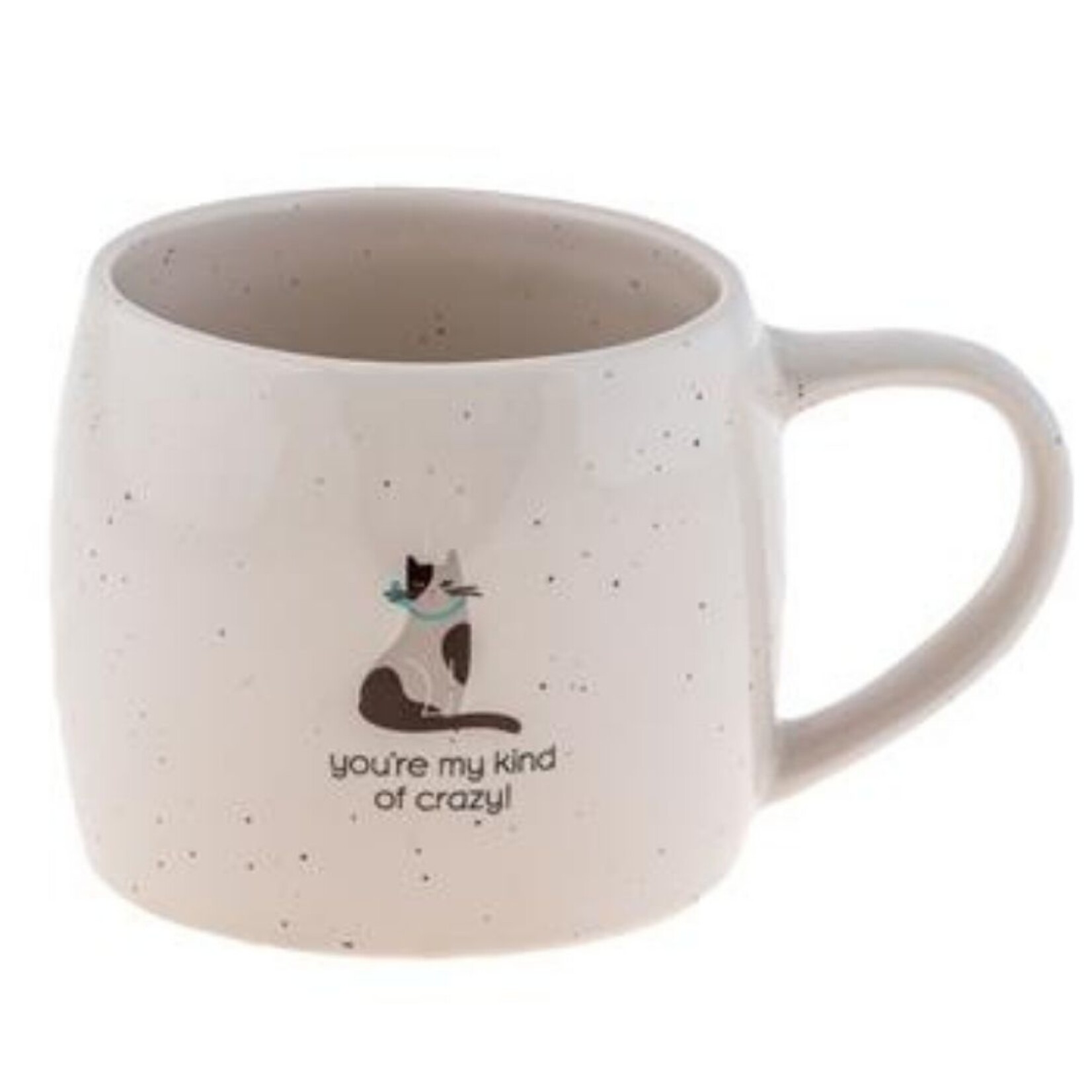 m. lynne designs cat crazy mug