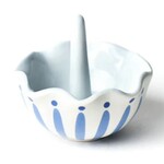 coton colors iris blue burst ruffle ring dish