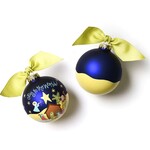 coton colors joy to the world nativity glass ornament