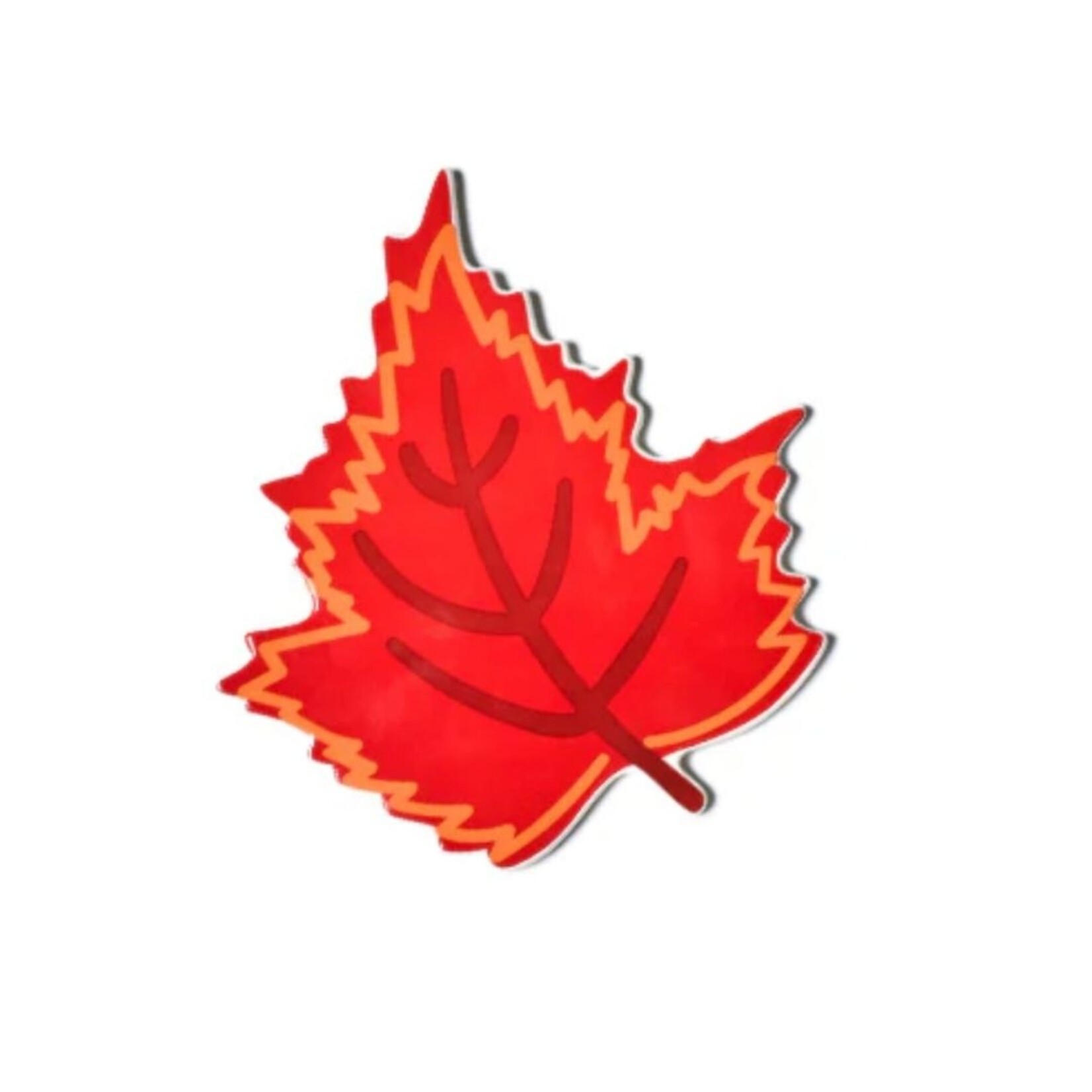 happy everything red leaf mini attachment