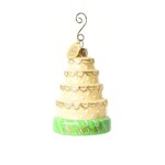 happy everything shaped wedding cake ornament