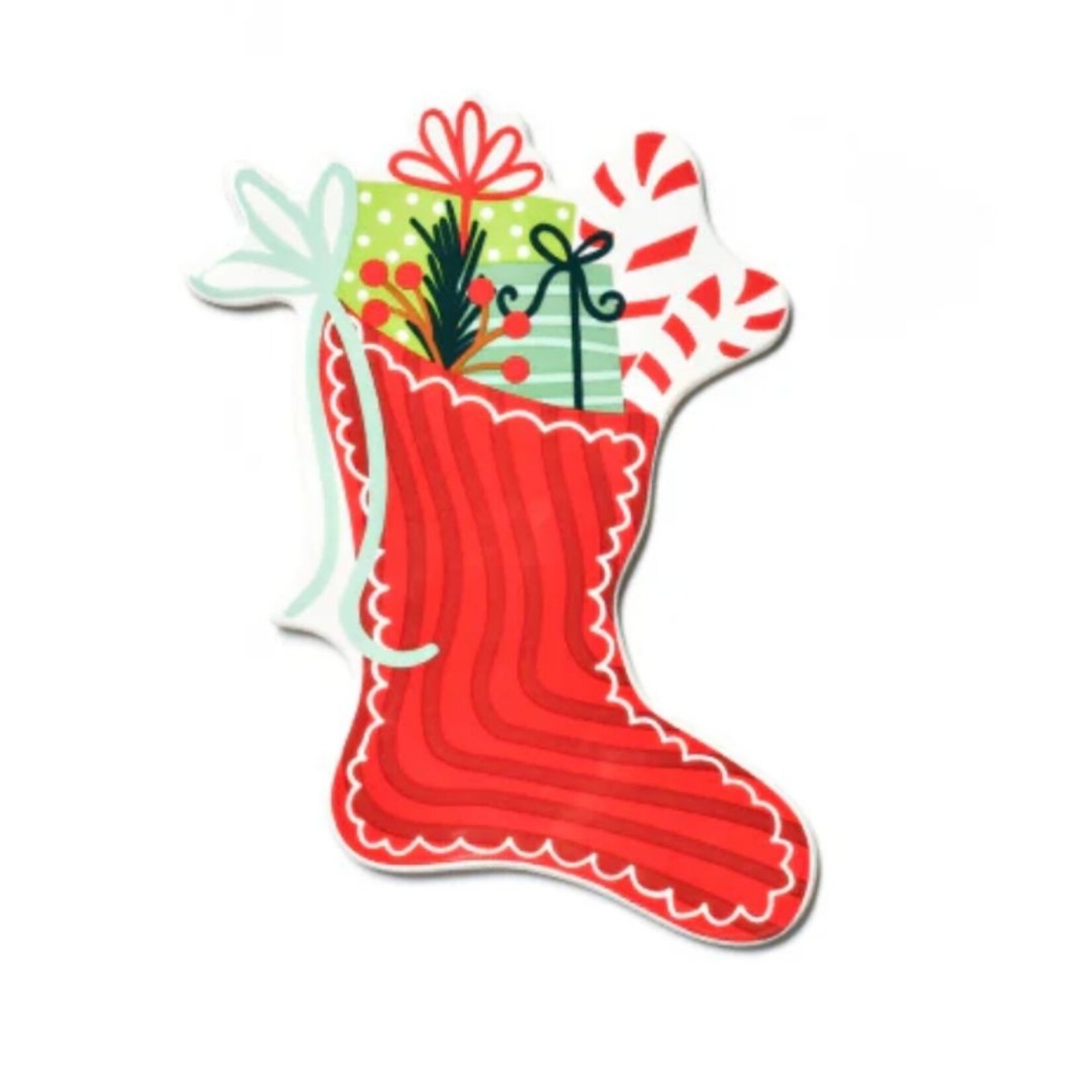 happy everything stuffed stocking mini attachment