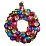 m. lynne designs eric cortina reflector wreath ornament