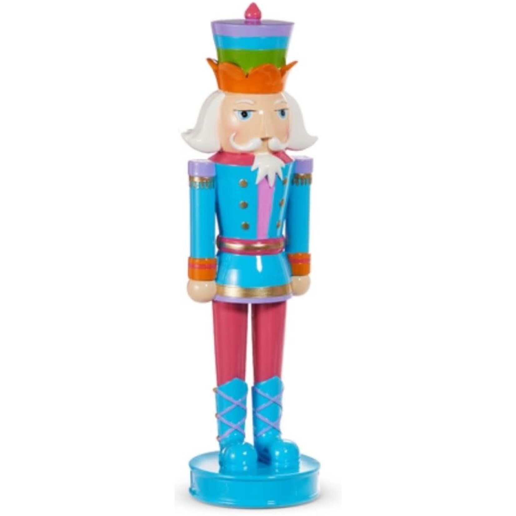 m. lynne designs colorful jolly nutcracker