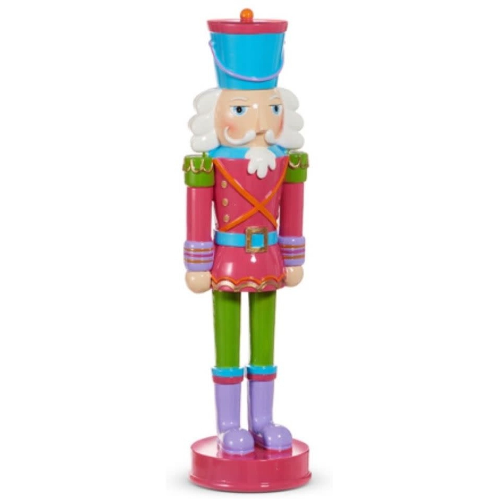 m. lynne designs colorful jolly nutcracker