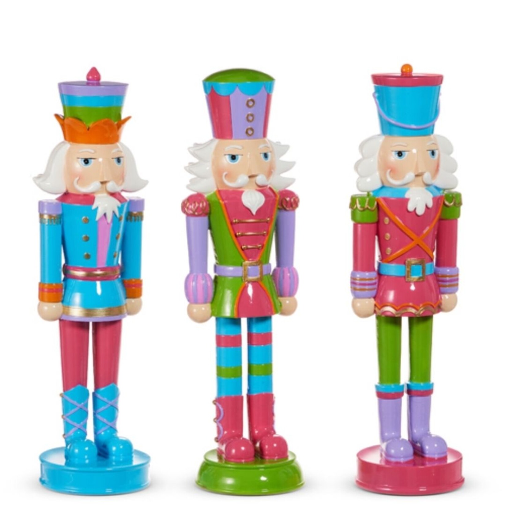 m. lynne designs colorful jolly nutcracker
