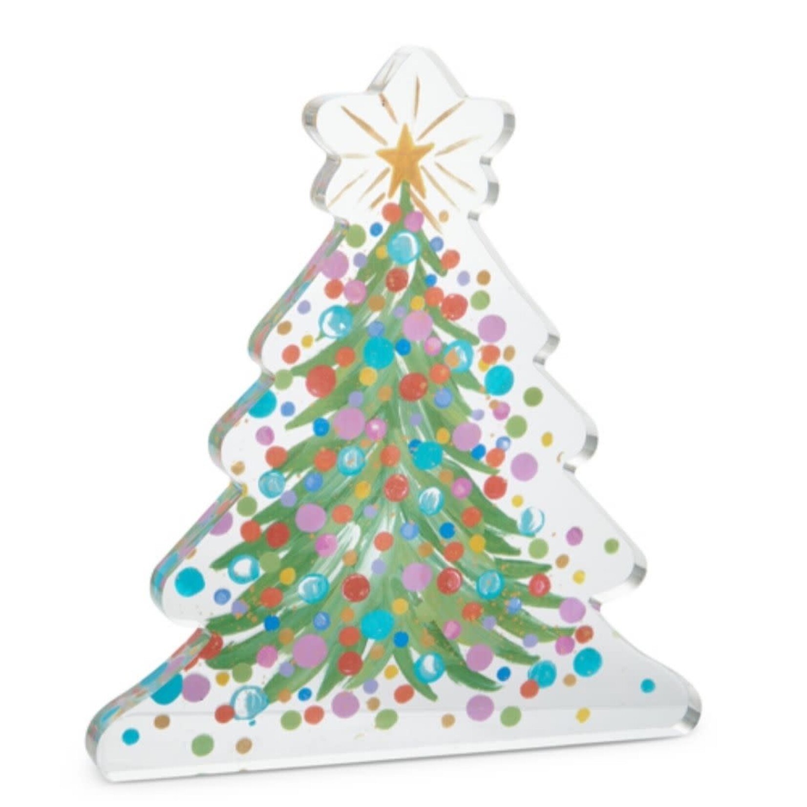 m. lynne designs confetti tree acrylic cut out block
