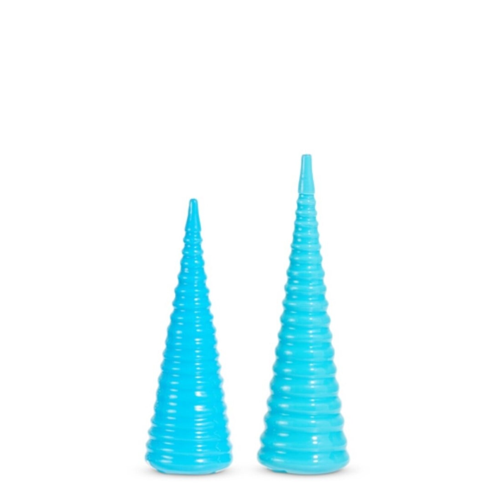 m. lynne designs glass spiral trees