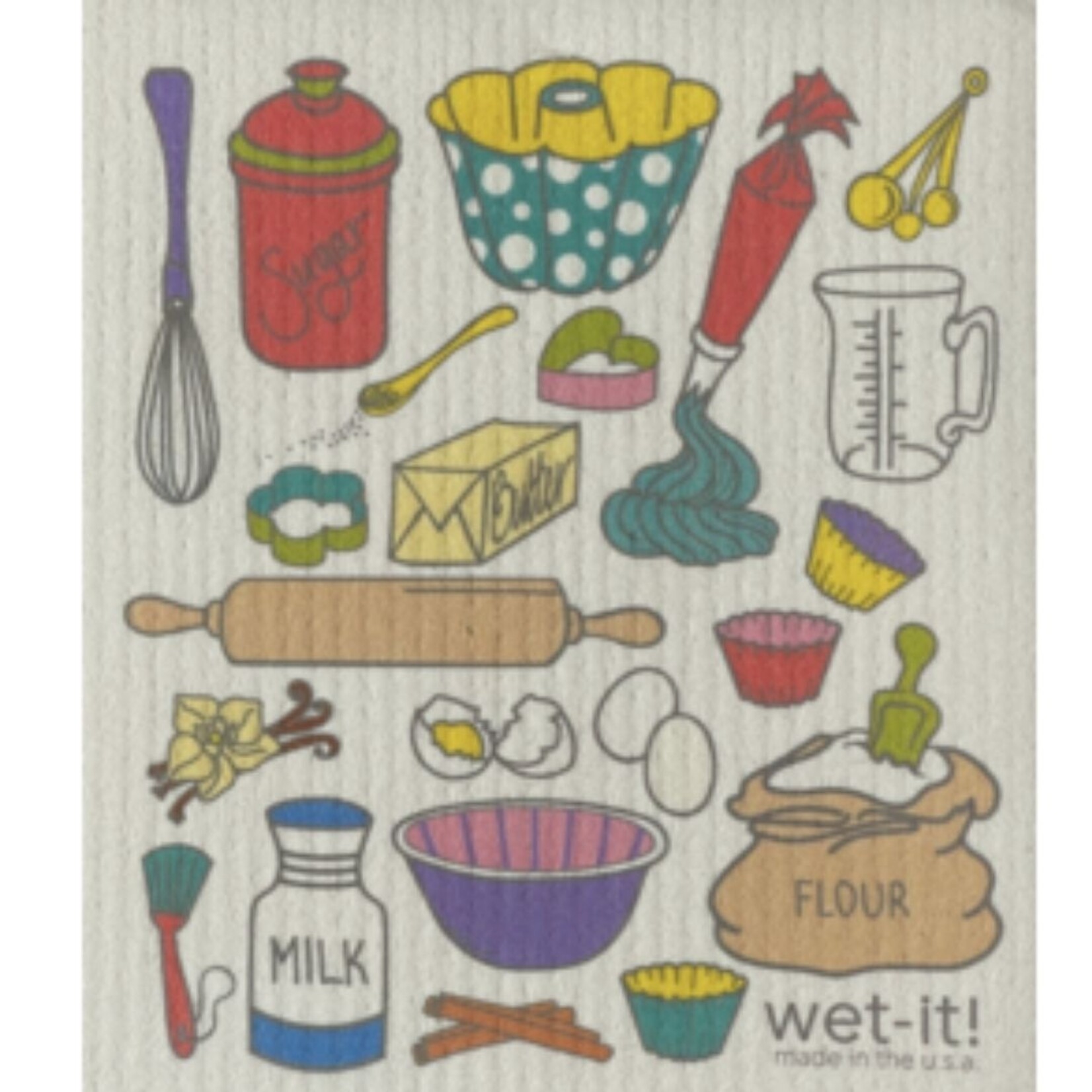 wet-it baking time confetti wet it