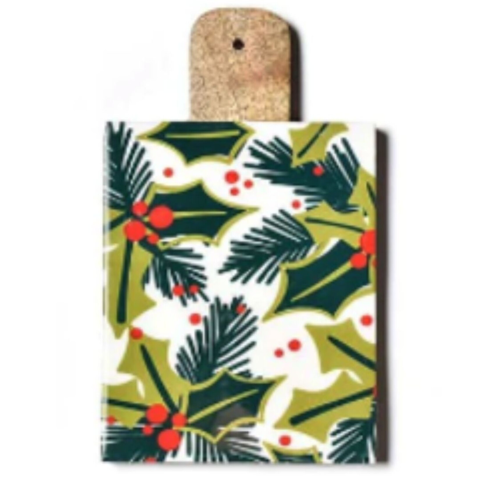 coton colors balsam and berry holly wooden rectangle board