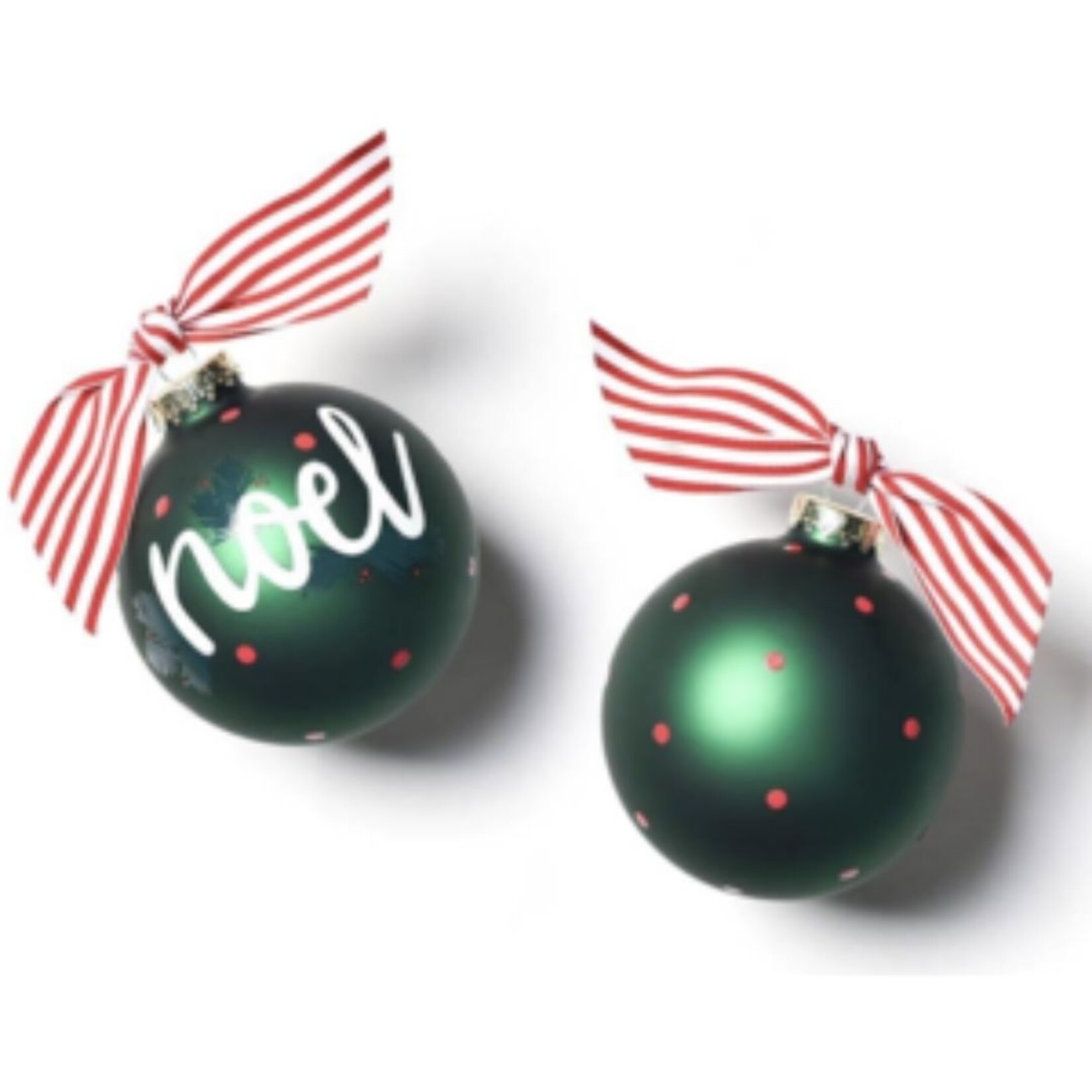coton colors balsam noel glass ornament