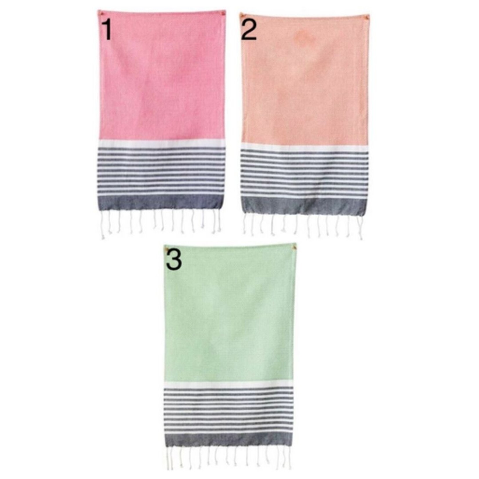 m. lynne designs cotton colorful hand towel