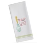 m. lynne designs whip it good tea towel