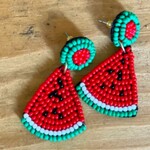 m. lynne designs watermelon slice earring
