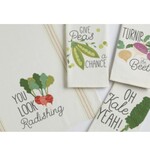 m. lynne designs veggie pun tea towel