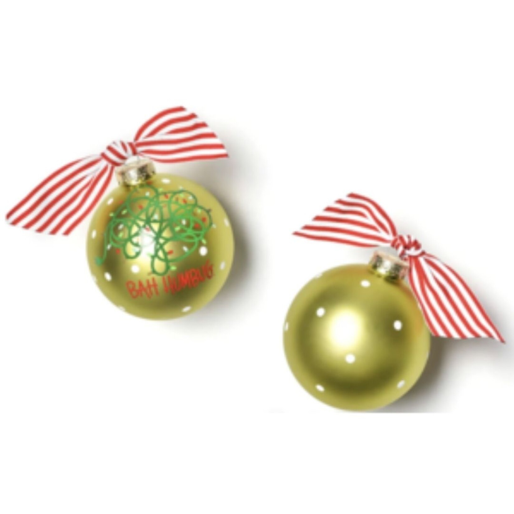 coton colors tangled christmas lights glass ornament