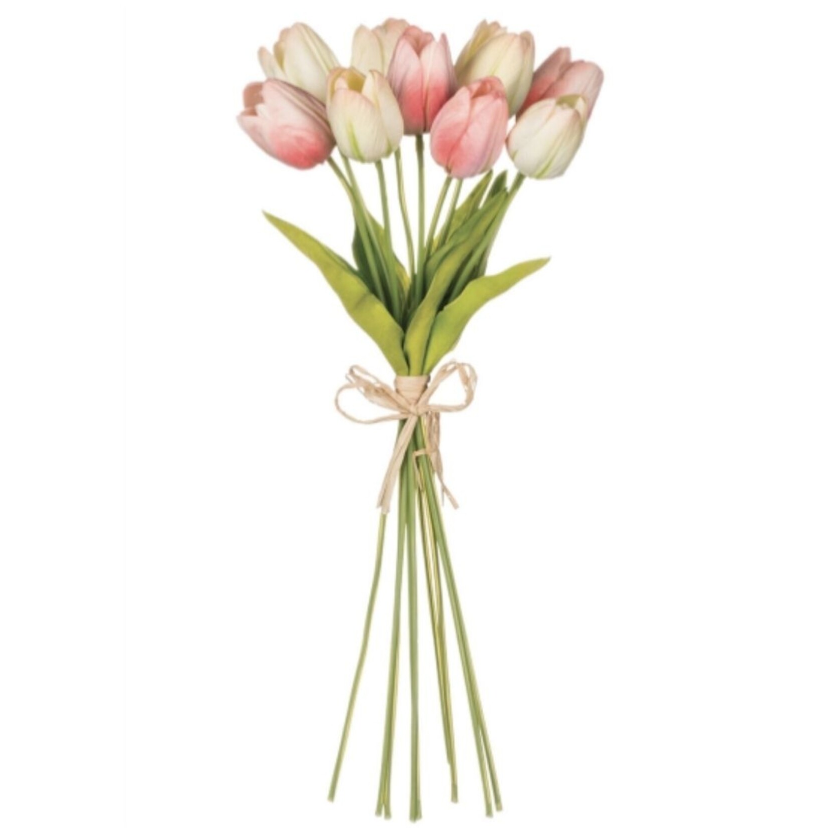 m. lynne designs pink mixed tulip bouquet