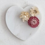m. lynne designs marble heart trinket dish