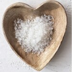 m. lynne designs mango wood heart dish