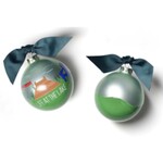 coton colors life at the lake glass ornament