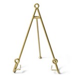 coton colors gold large loop plate stand