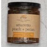 m. lynne designs amaretto peach & pecan preserves jam