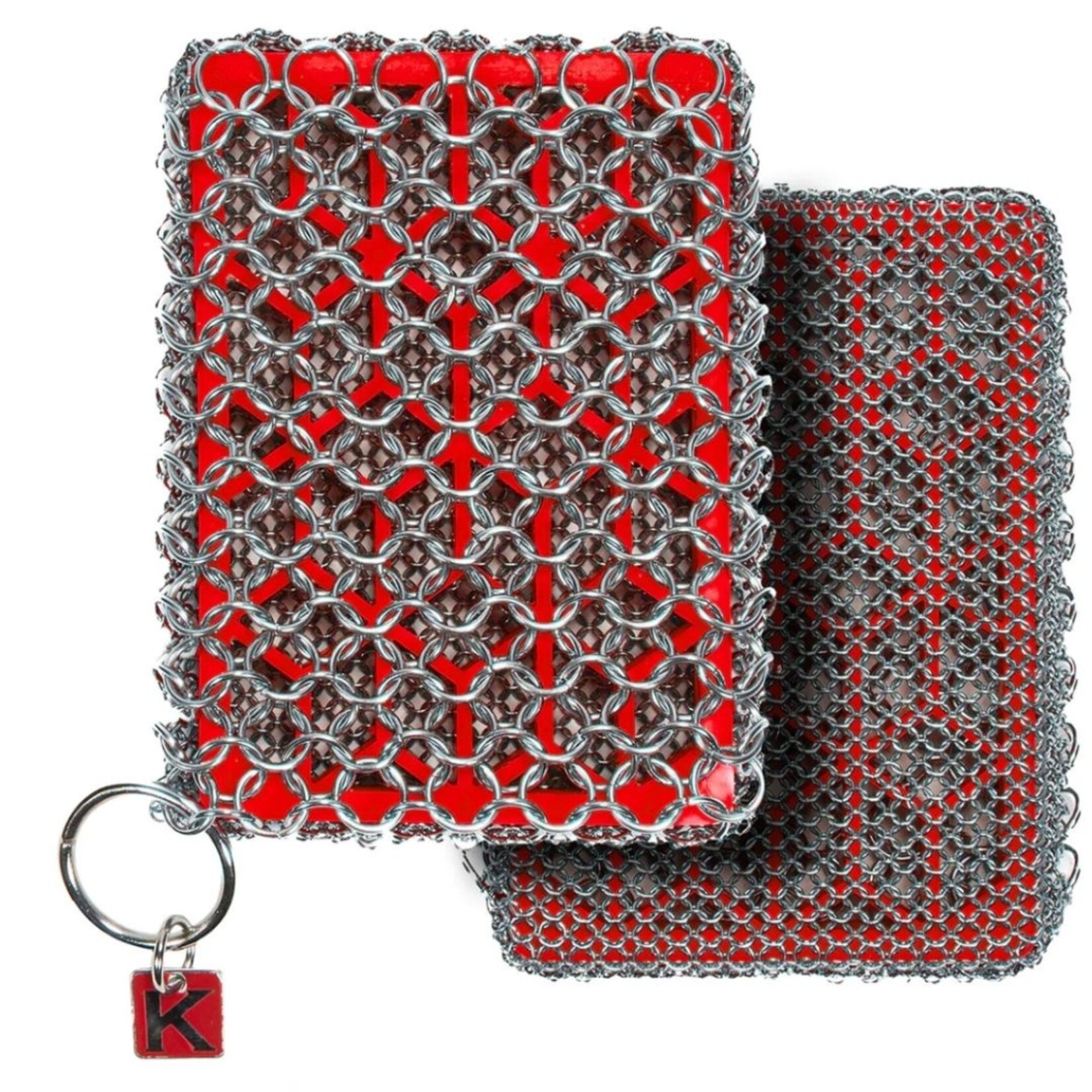 chainmail combo with silicone scrubber