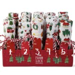 m. lynne designs christmas floursack towel