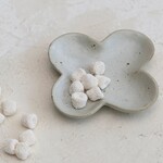 m. lynne designs clover reactive glaze dish