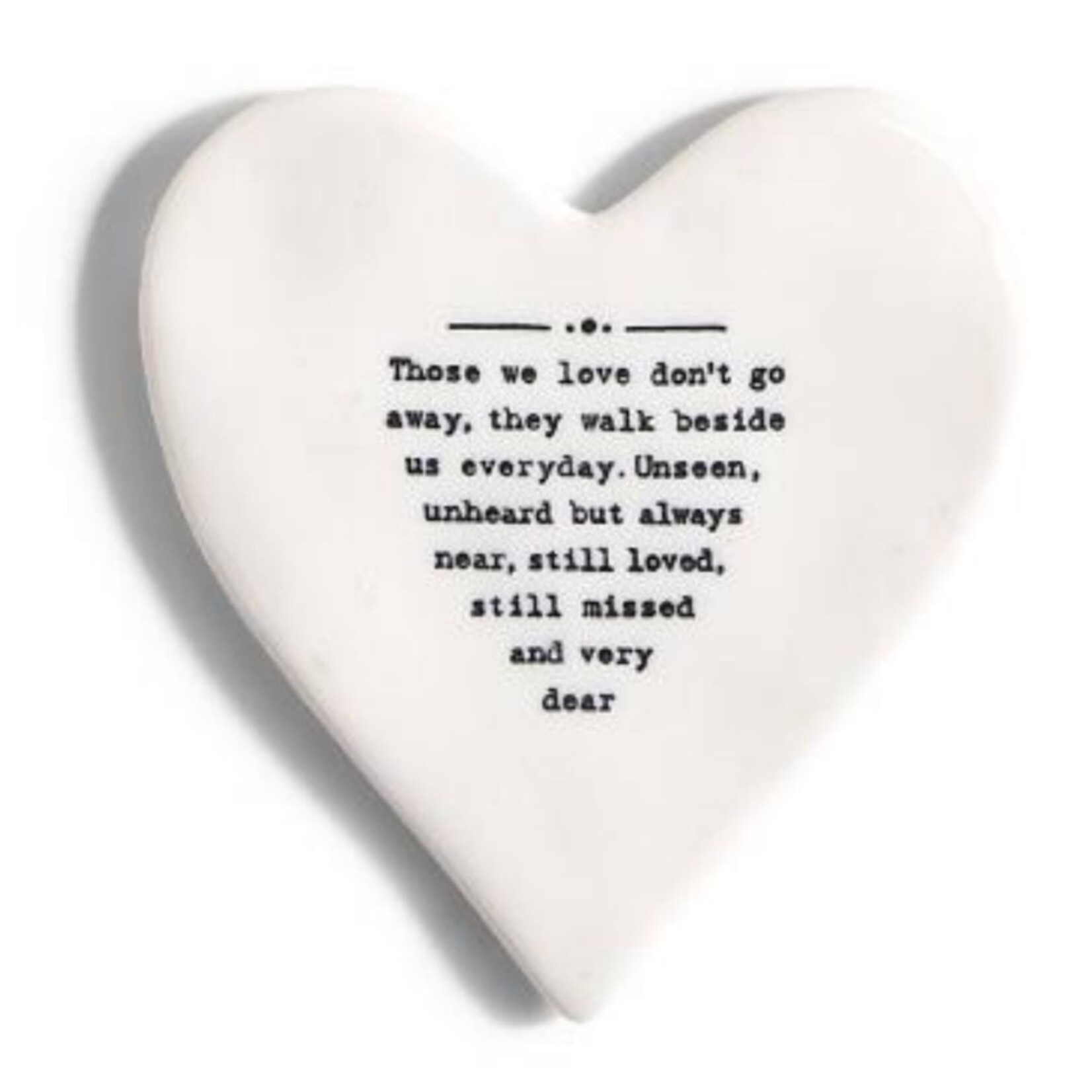 m. lynne designs coaster, heart coaster, those we love