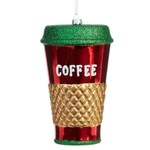 m. lynne designs coffee cup ornament