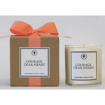 m. lynne designs courage, dear heart candle