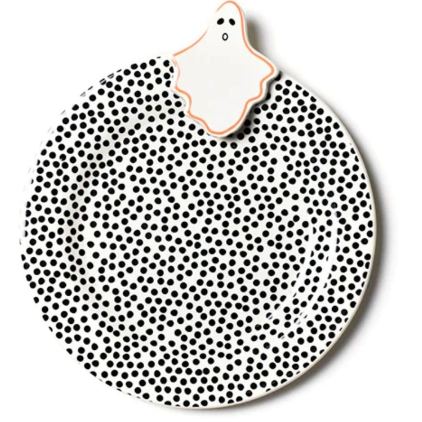 happy everything ghost embellishment plate