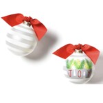 coton colors joy branches glass ornament