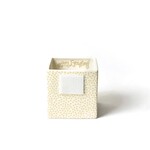m. lynne designs neutral small dot small nesting cube
