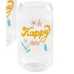 m. lynne designs oh happy day beer can glass