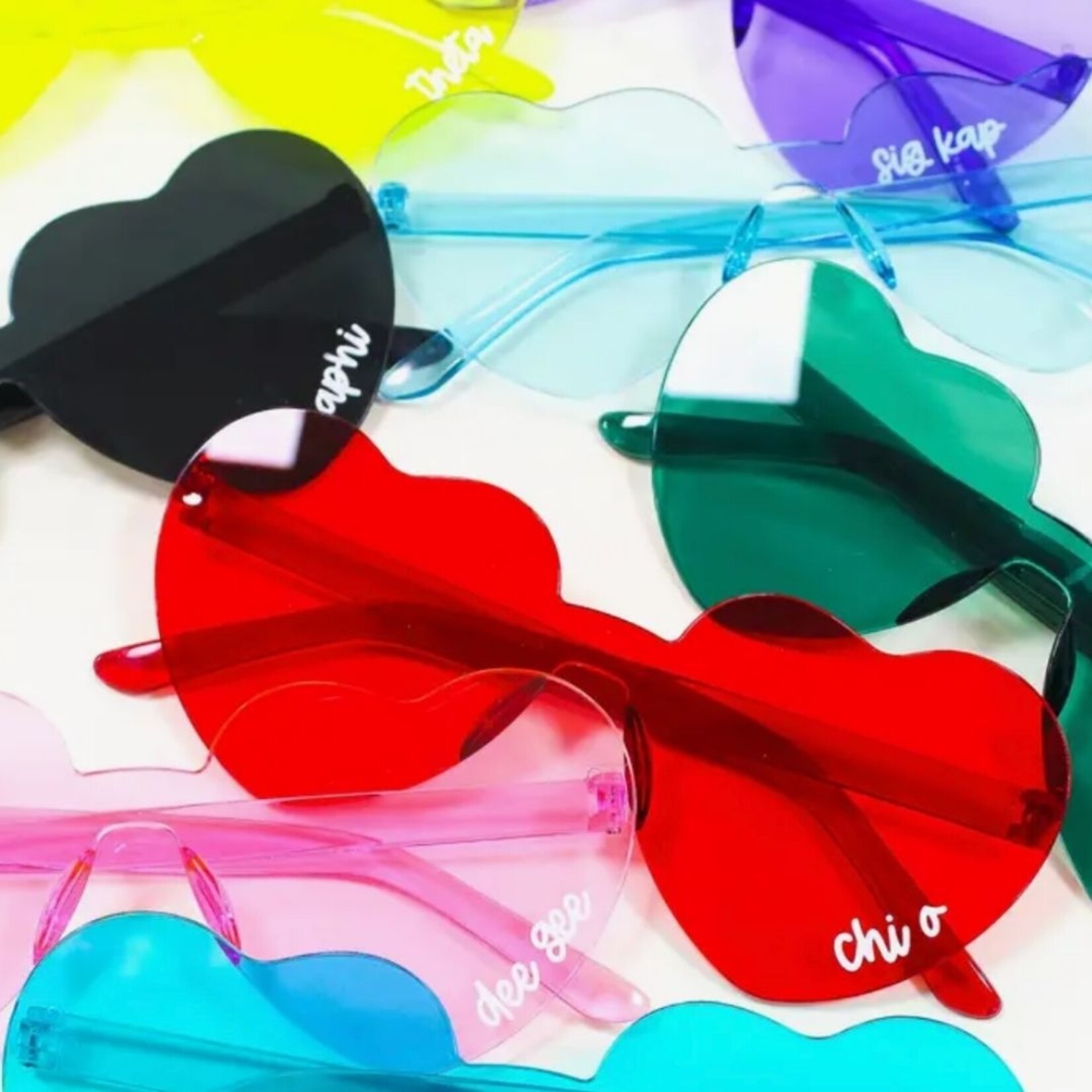 m. lynne designs only eyes for you heart sunglasses