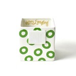 happy everything peridot small nesting cube