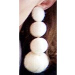 m. lynne designs pom pom earrings by neely phelan