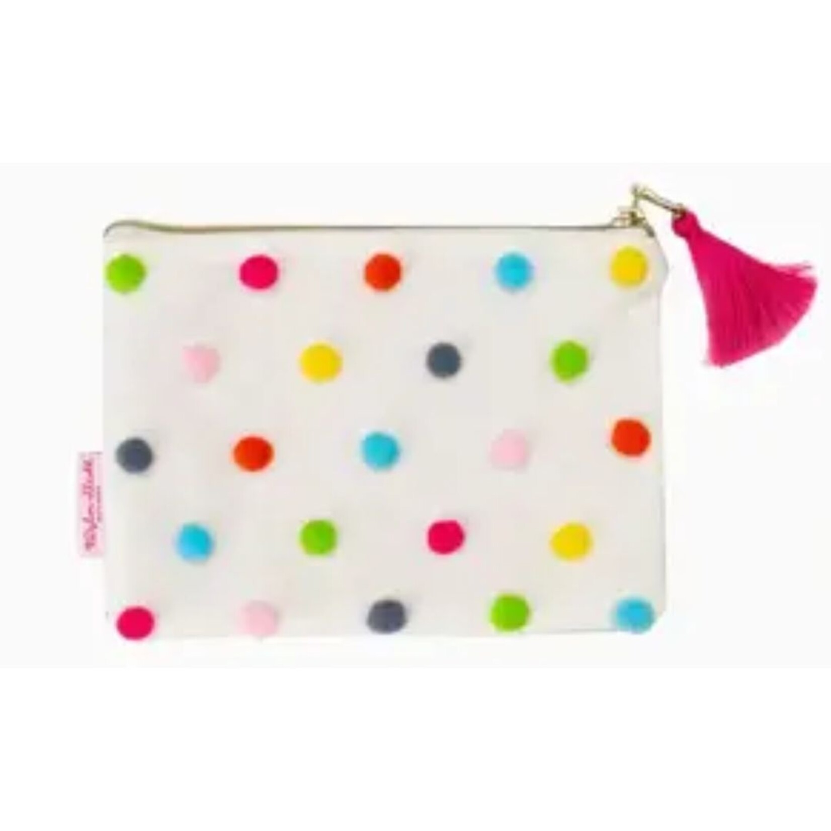 taylor elliott designs pom pom medium pouch