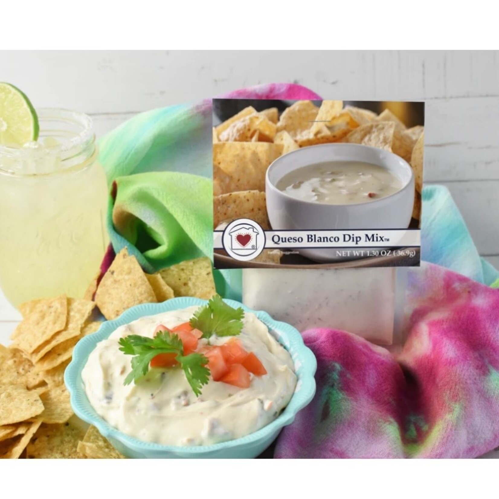 m. lynne designs queso blanco dip mix