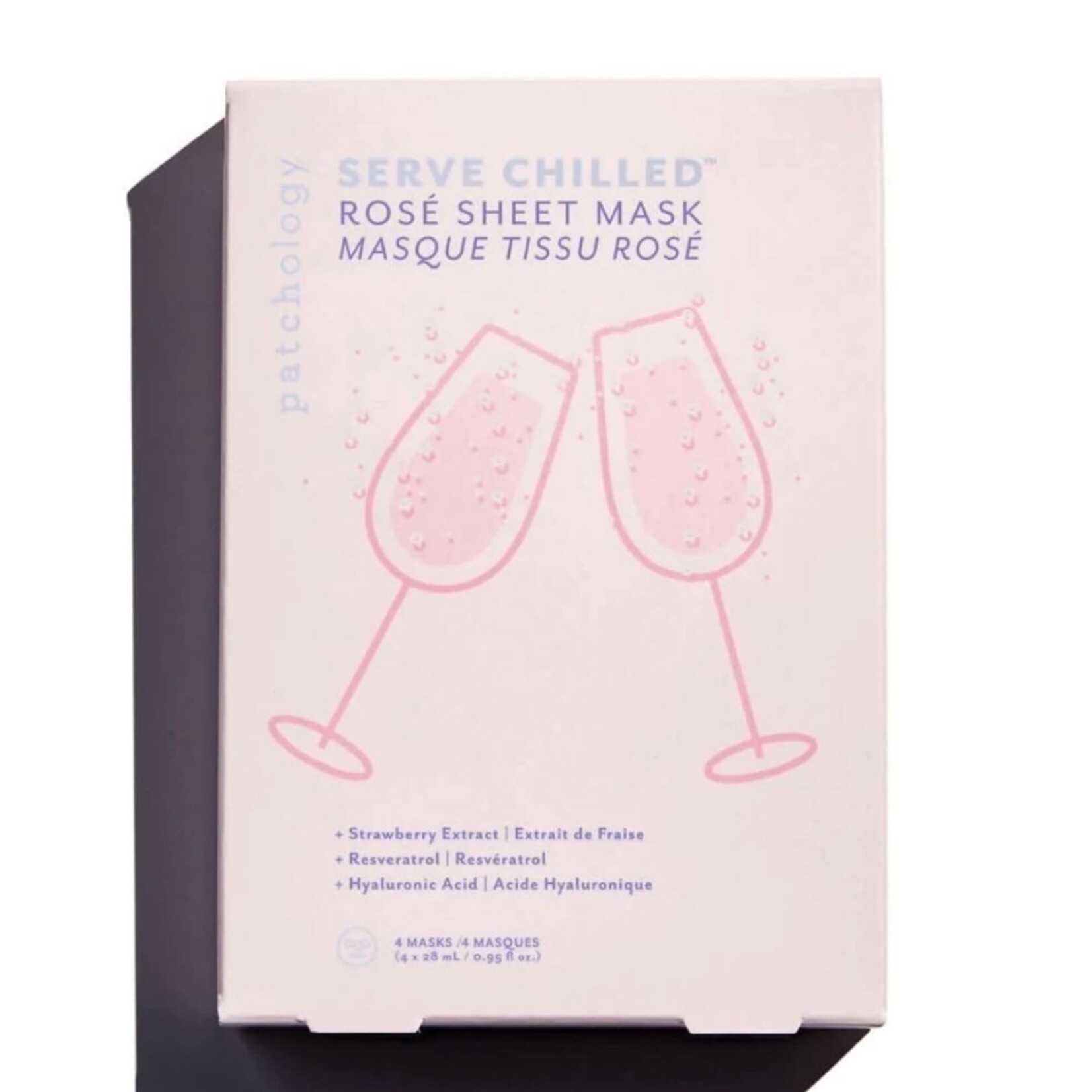 patchology serve chilled rose sheet mask