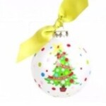 coton colors st jude tree glass ornament