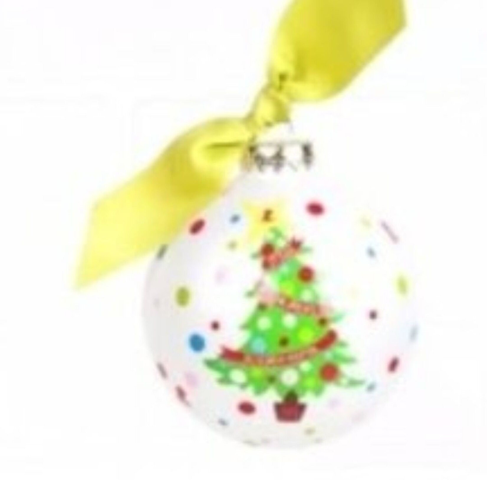 coton colors st jude tree glass ornament