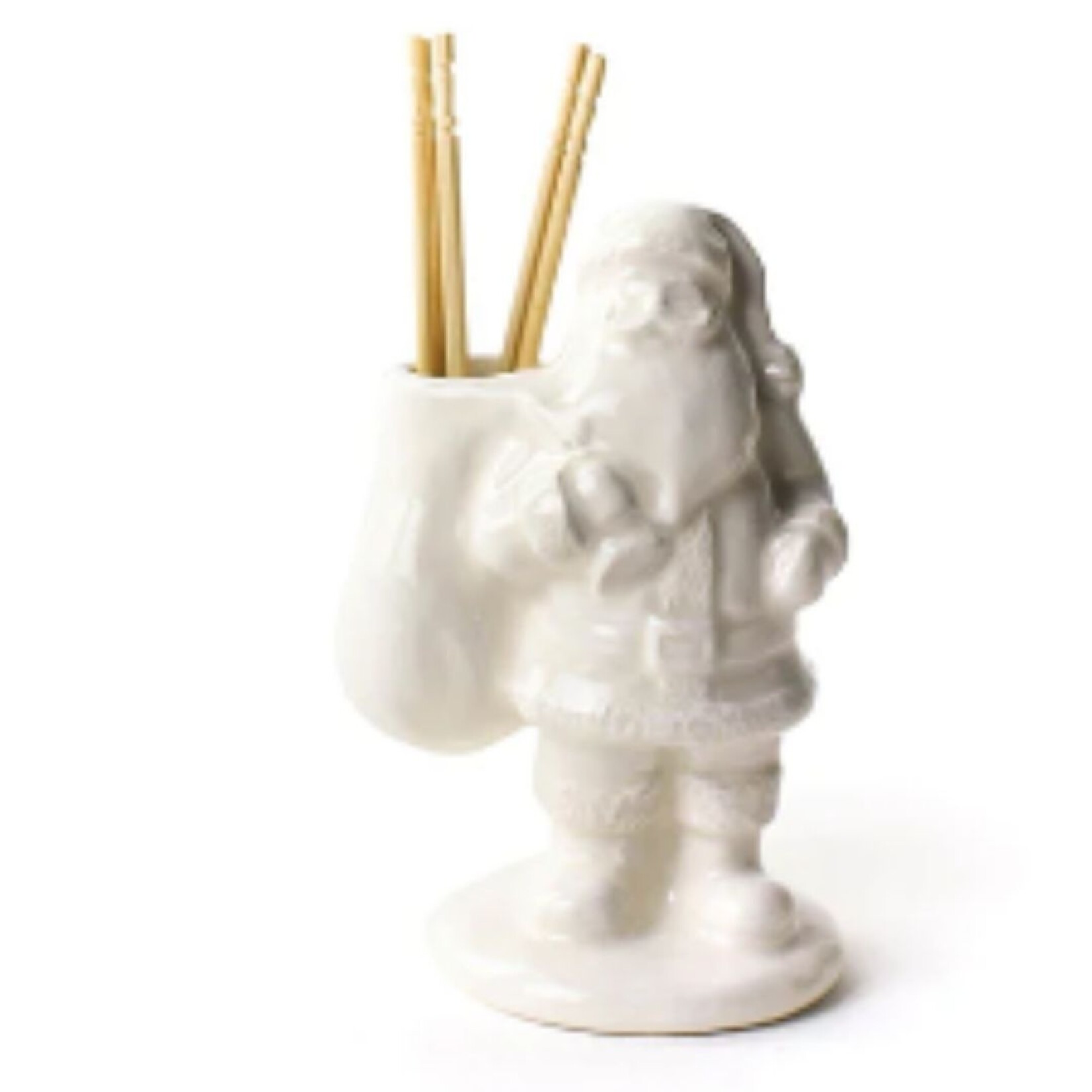 coton colors standing santa toothpick holder