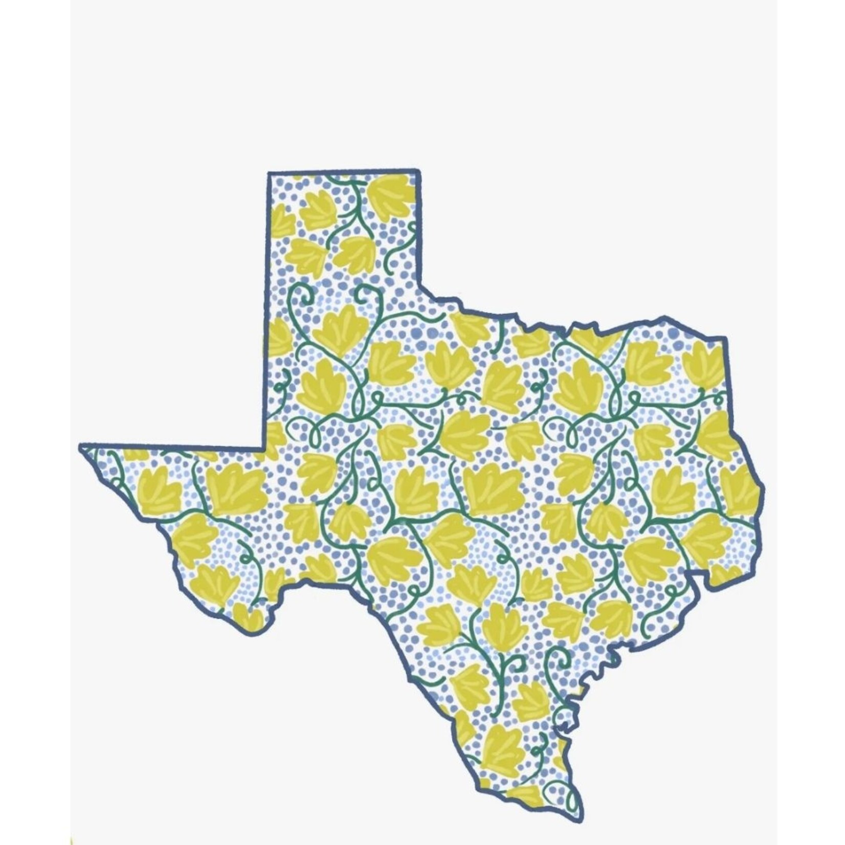 m. lynne designs texas vine sticker