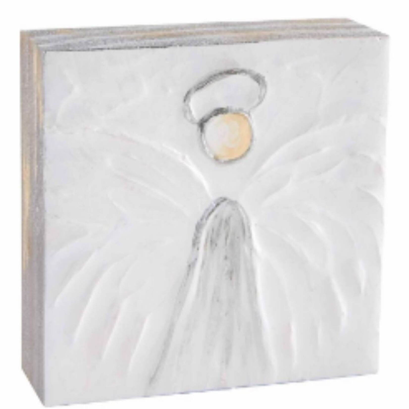 m. lynne designs textured angel block