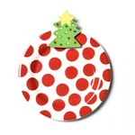 happy everything tree embellishment plate